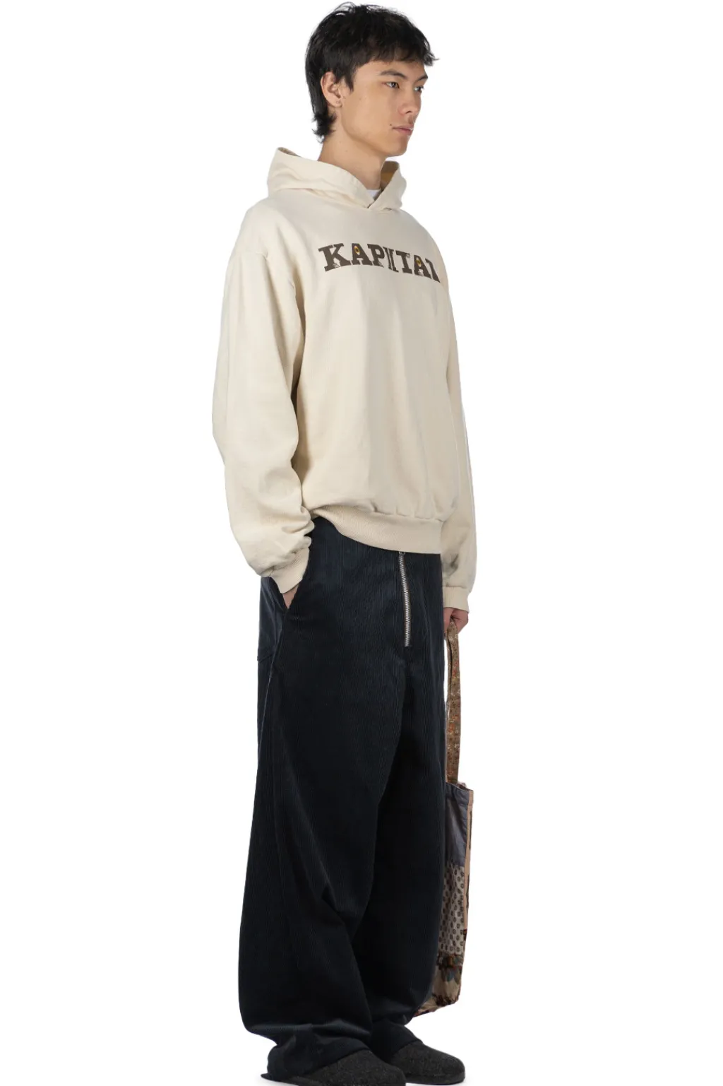 Fashion Kapital SWT Knit Hoodie (SPEAKEASY ) - Natural