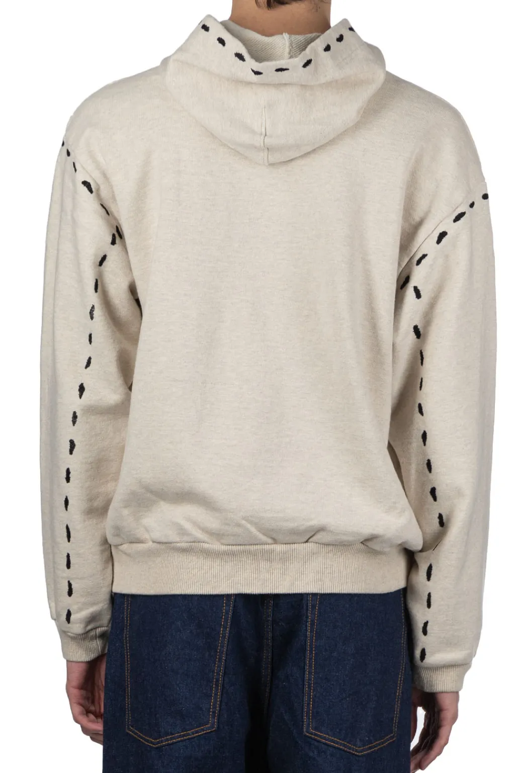Fashion Kapital SWT Knit MARIONETTE Hoodie - Natural