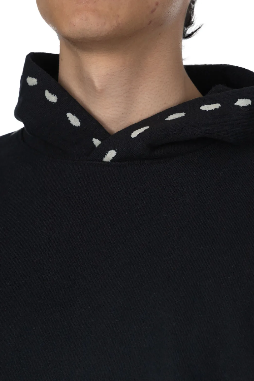 Discount Kapital SWT Knit MARIONETTE Hoodie - Black