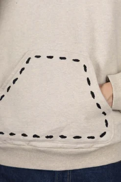 Fashion Kapital SWT Knit MARIONETTE Hoodie - Natural