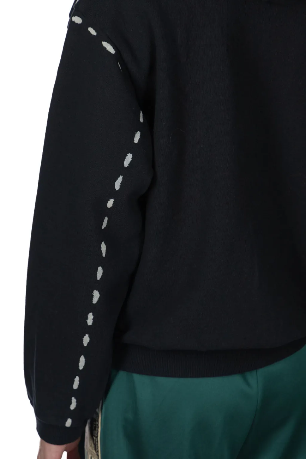 Discount Kapital SWT Knit MARIONETTE Hoodie - Black