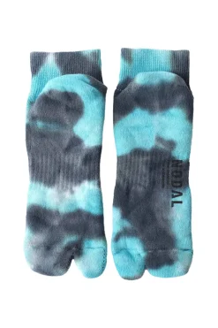 Clearance NODAL Tie Die Socks -Blue x Navy