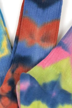 Clearance Anonymous Ism Tie Dye Crew Socks in 4 Color Choices