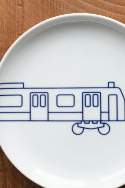 Clearance Kihara Porcelain Tokyo Icon Plate - Yamanote Line 山手線