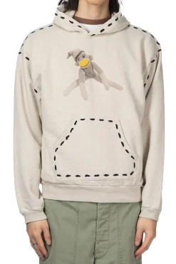 Best Kapital TOP SWT Knit MARIONETTE Hoodie (KINAPUPPU) - Natural