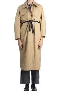 Outlet MUL PLA Trench Coat - Beige