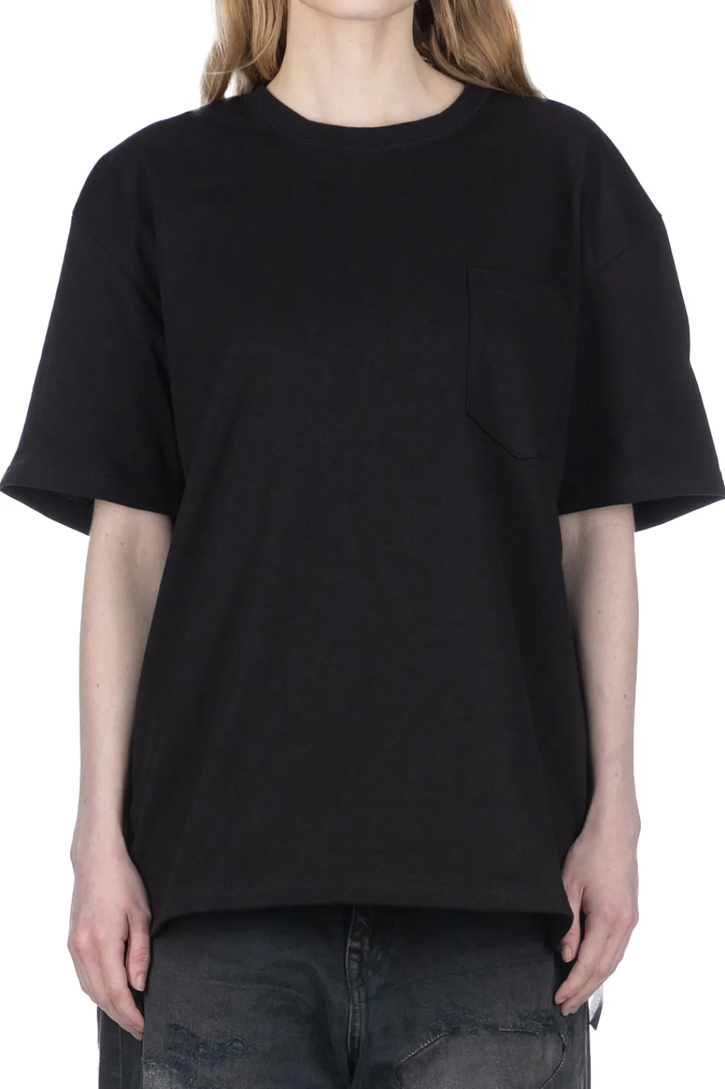 New OrSlow T-Shirt With Pocket - Black