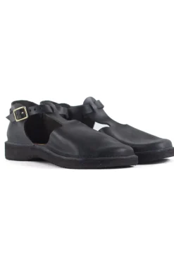 Fashion Aurora Shoes T-Strap - Black