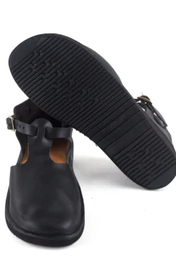 Fashion Aurora Shoes T-Strap - Black