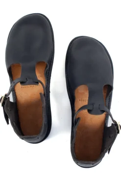 Fashion Aurora Shoes T-Strap - Black