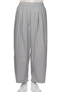 Outlet NARU Twill Tuck Pants - Grey