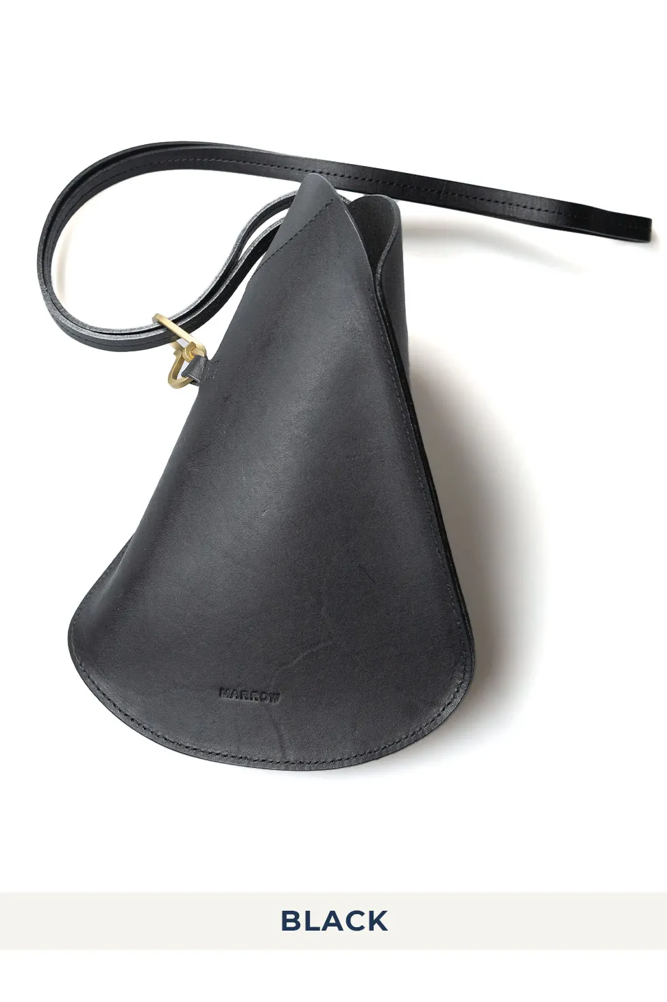 New MARROW LEATHER Twist Shoulder Bag - 2 Colors