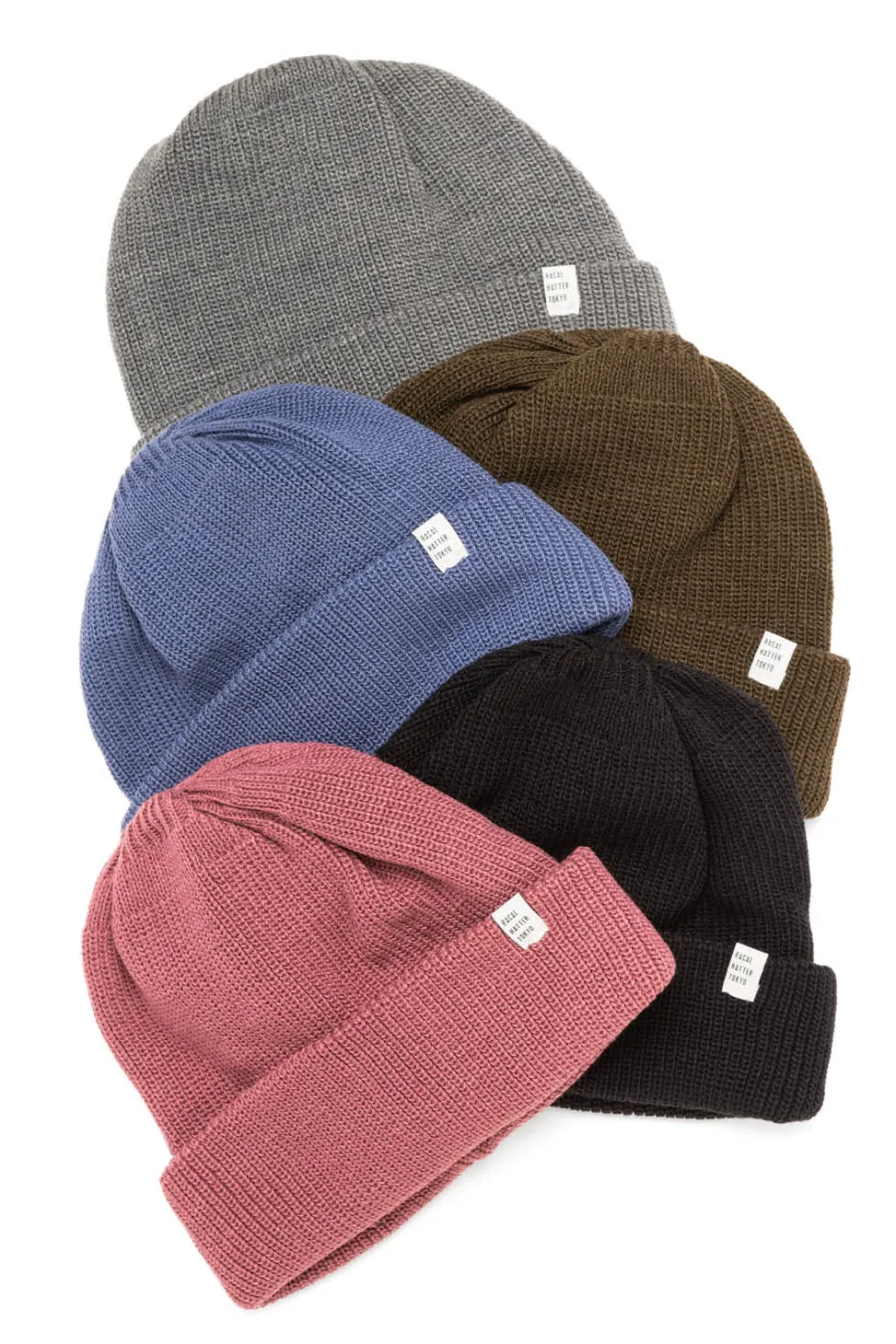 New Racal Hat Maker Two Way Knit Cap - 5 Colors