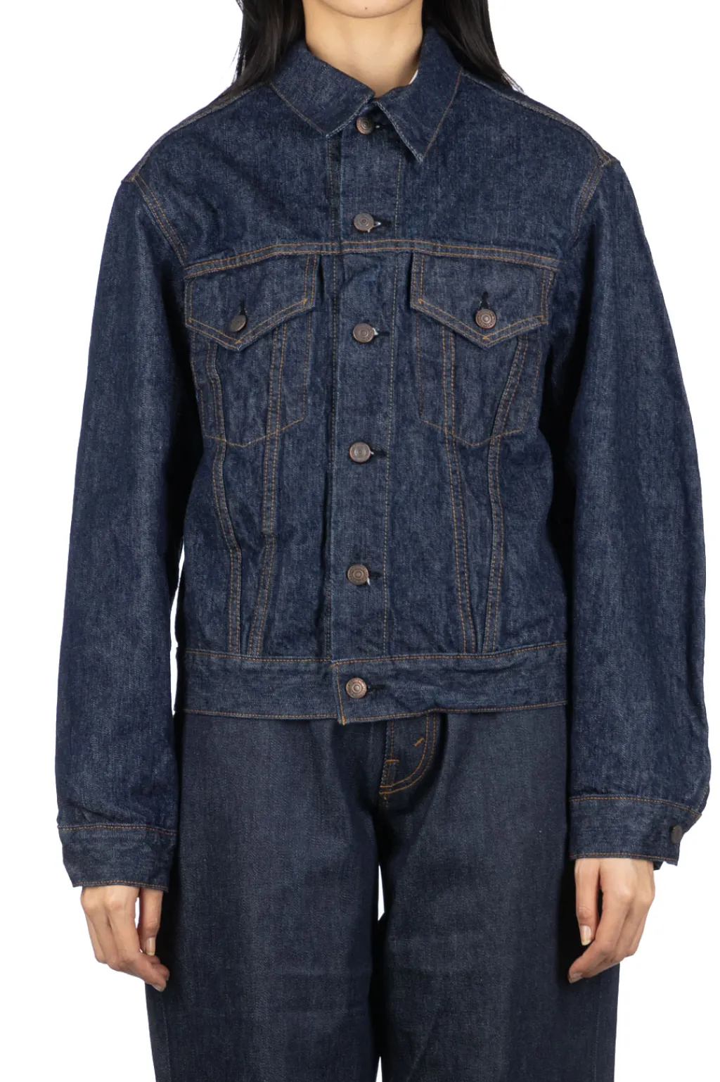 Outlet OrSlow TYPE 3 1960's Denim Jacket - One Wash