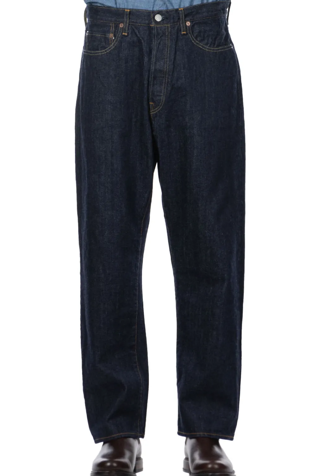 Discount Ordinary Fits Type Loose Denim - One Wash