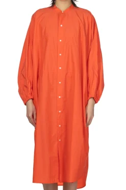 Hot Manon Typewriter Dolman Shirt Coat - Orange