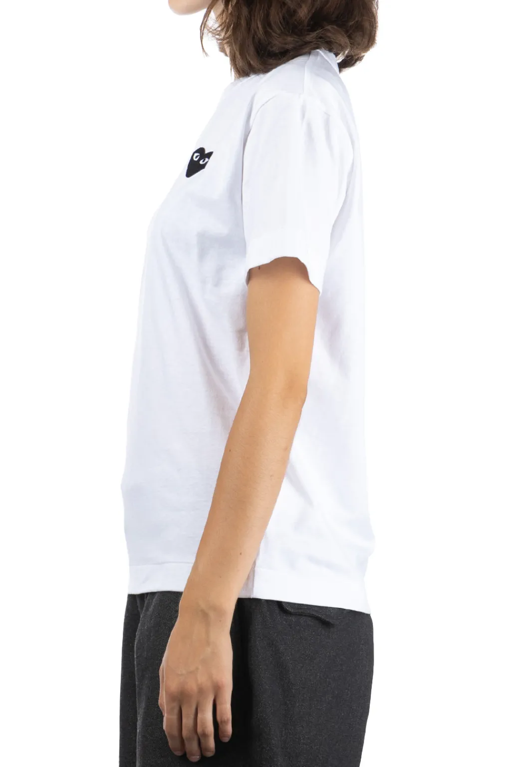 Online Comme Des Garcons Play Unisex Black Heart T-Shirt - White
