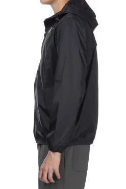 Hot Comme Des Garcons Play Unisex K-WAY Hoodie Full Zip - Black