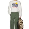 Sale OrSlow US Army Fatigue Pants Used Wash - Green