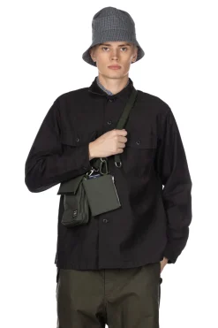 Fashion OrSlow US Army Fatigue Shirt - Black