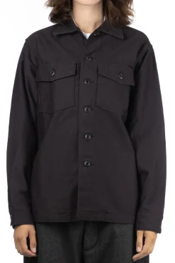 Online OrSlow US Army Fatigue Shirt - Black