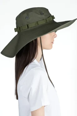 Online OrSlow US Army Wide Brim Jungle Hat - Army Green