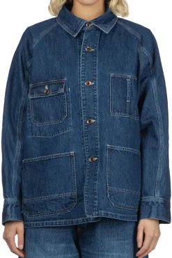 Clearance Ordinary Fits US Coverall Jacket - Used Wash