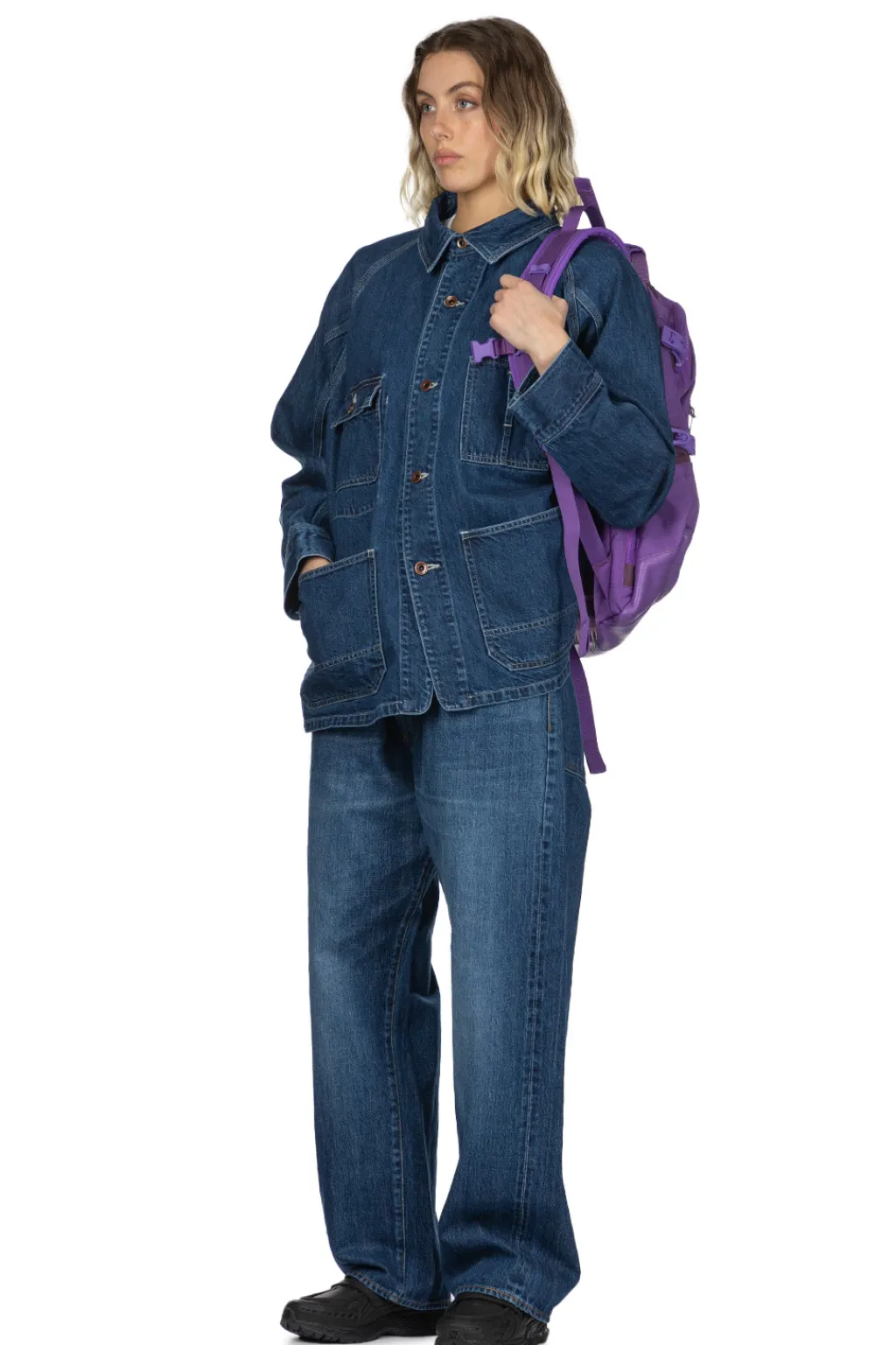 Clearance Ordinary Fits US Coverall Jacket - Used Wash