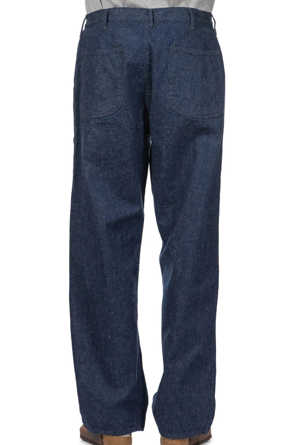 Sale OrSlow US Navy Denim Utility Pants - One Wash