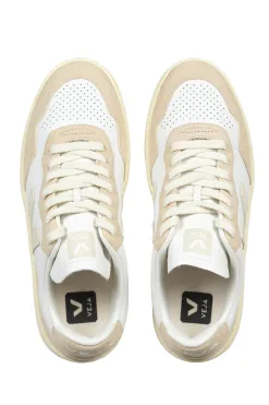 Fashion VEJA V-90 Leather - Extra White Pierre