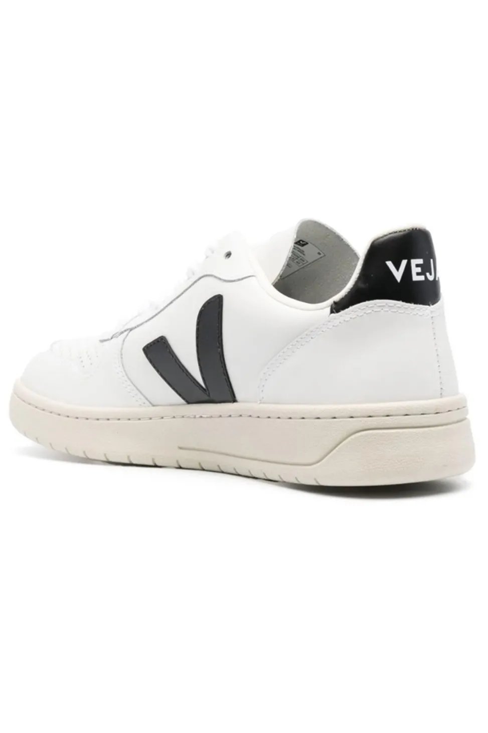 Sale VEJA V-10 Leather Extra-White-Black
