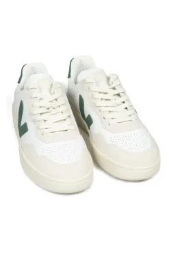 Fashion VEJA V-90 O.T. Leather - Extra White x Cyprus