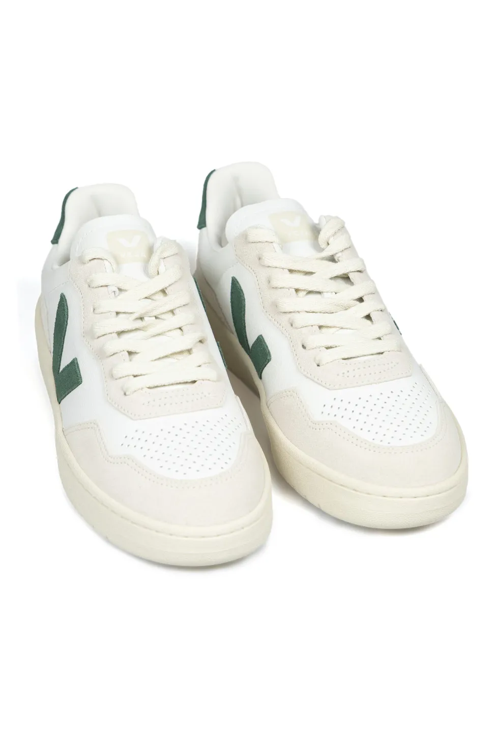 Fashion VEJA V-90 O.T. Leather - Extra White x Cyprus