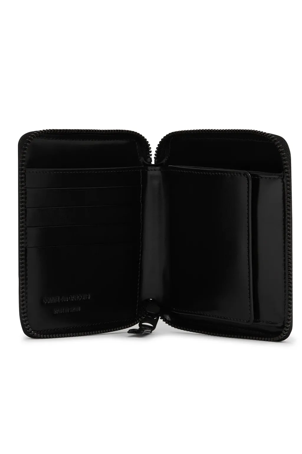 Clearance Comme Des Garcons Wallets Very Black Zip Wallet