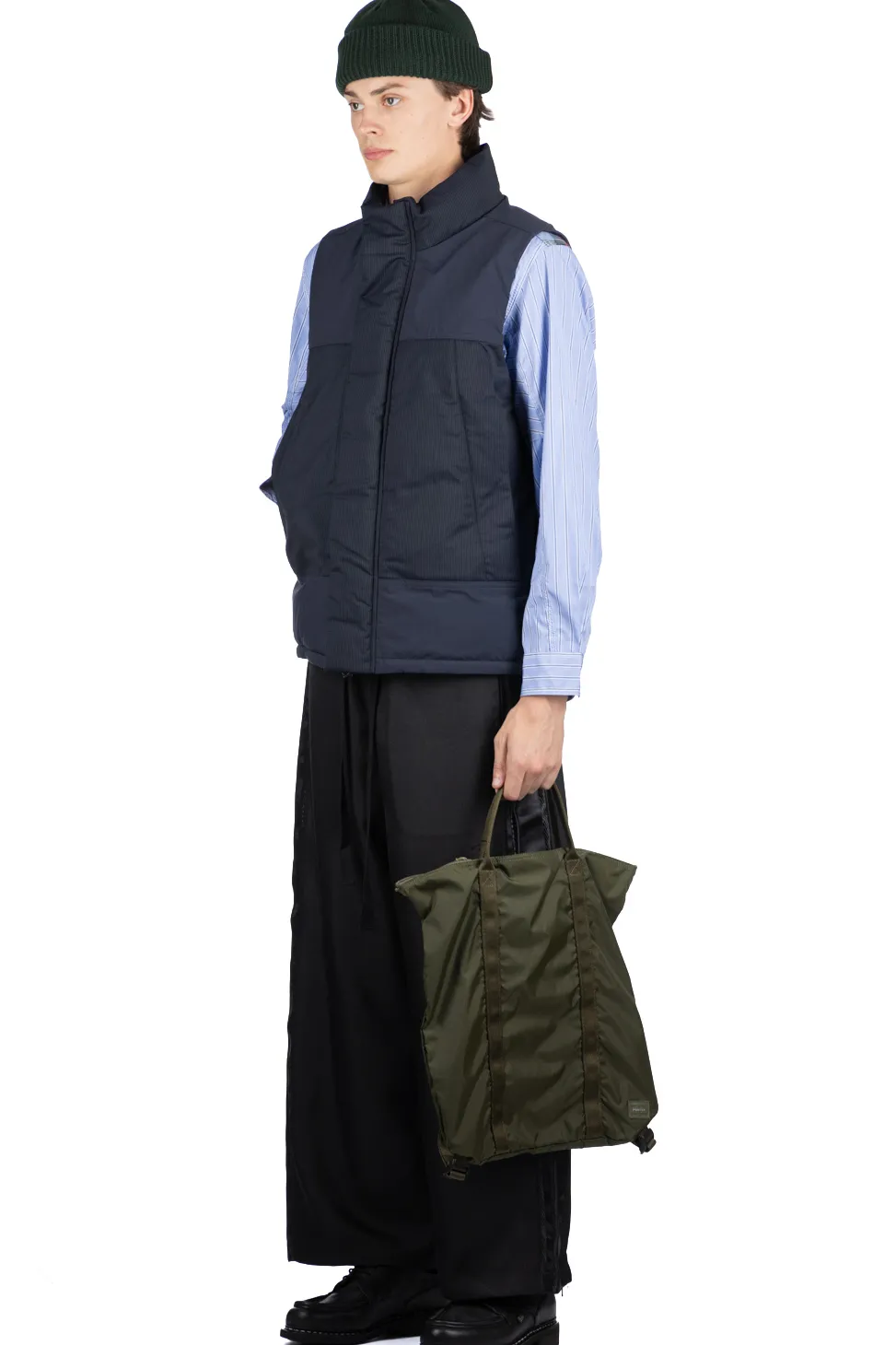 Fashion Comme Des Garcons Homme Vest - Navy
