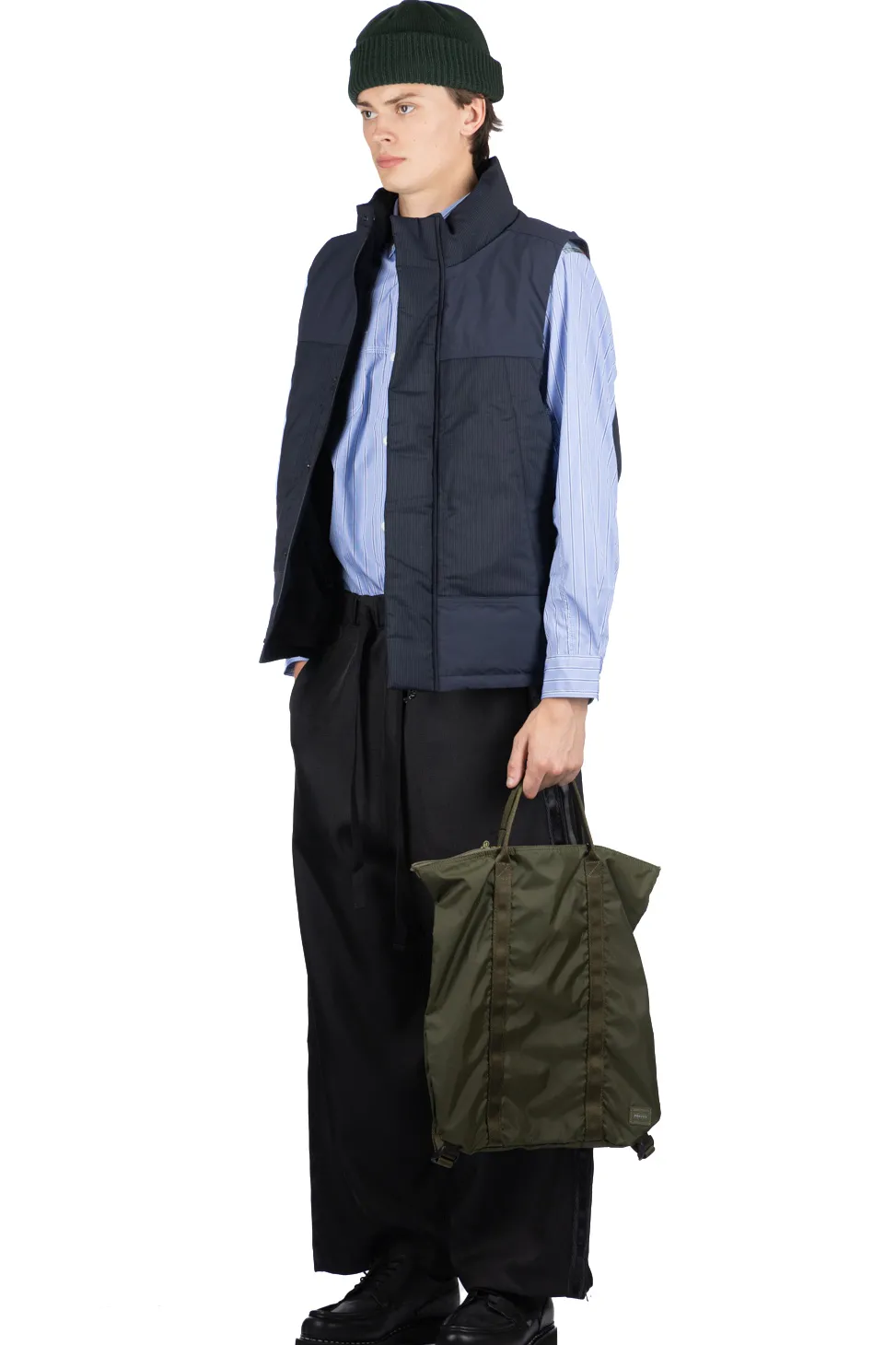 Fashion Comme Des Garcons Homme Vest - Navy
