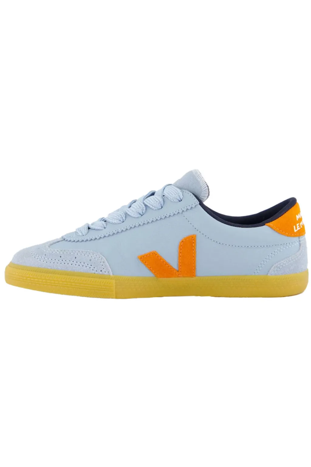 Sale VEJA Volley O.T Leather Make My Lemonade Steel Pumpkin