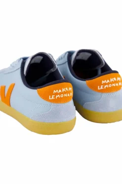 Sale VEJA Volley O.T Leather Make My Lemonade Steel Pumpkin