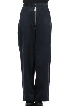 Sale Kapital 8W Corduroy ZIPPER PORT Baggy Pants - Black