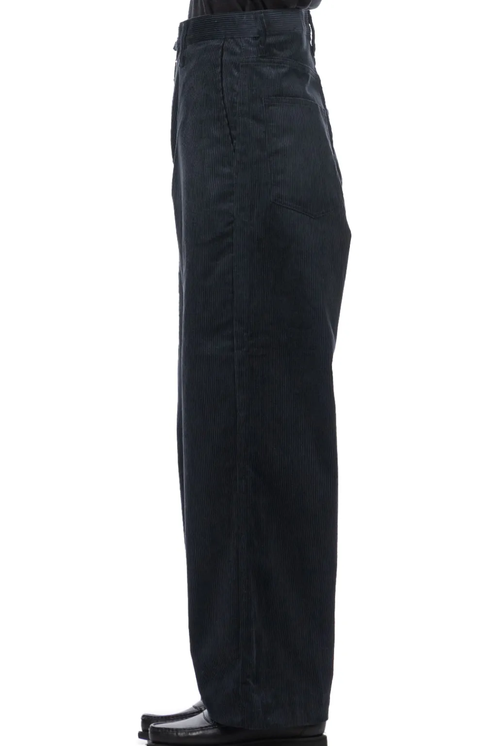 Sale Kapital 8W Corduroy ZIPPER PORT Baggy Pants - Black
