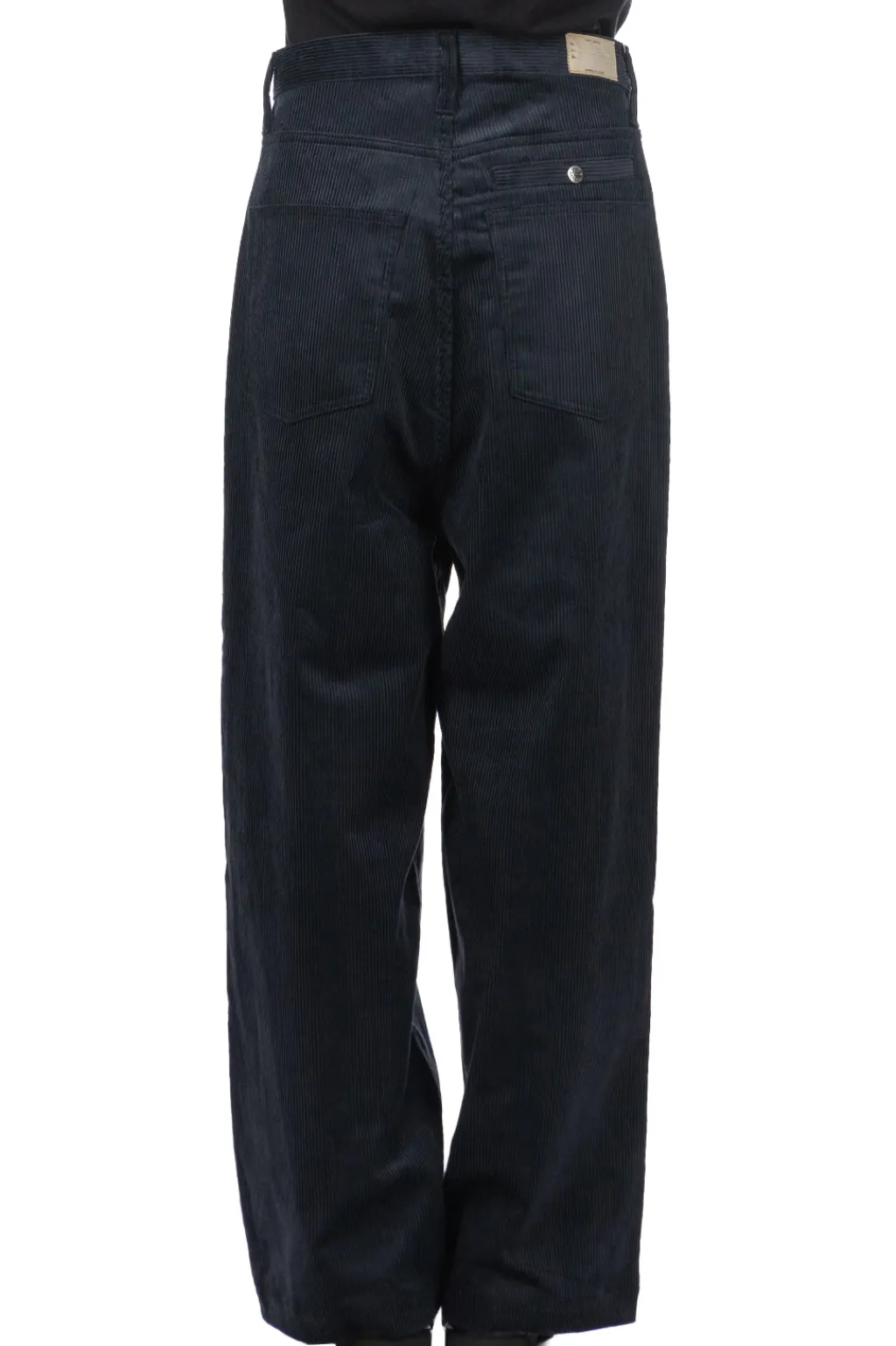 Sale Kapital 8W Corduroy ZIPPER PORT Baggy Pants - Black