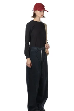 Sale Kapital 8W Corduroy ZIPPER PORT Baggy Pants - Black