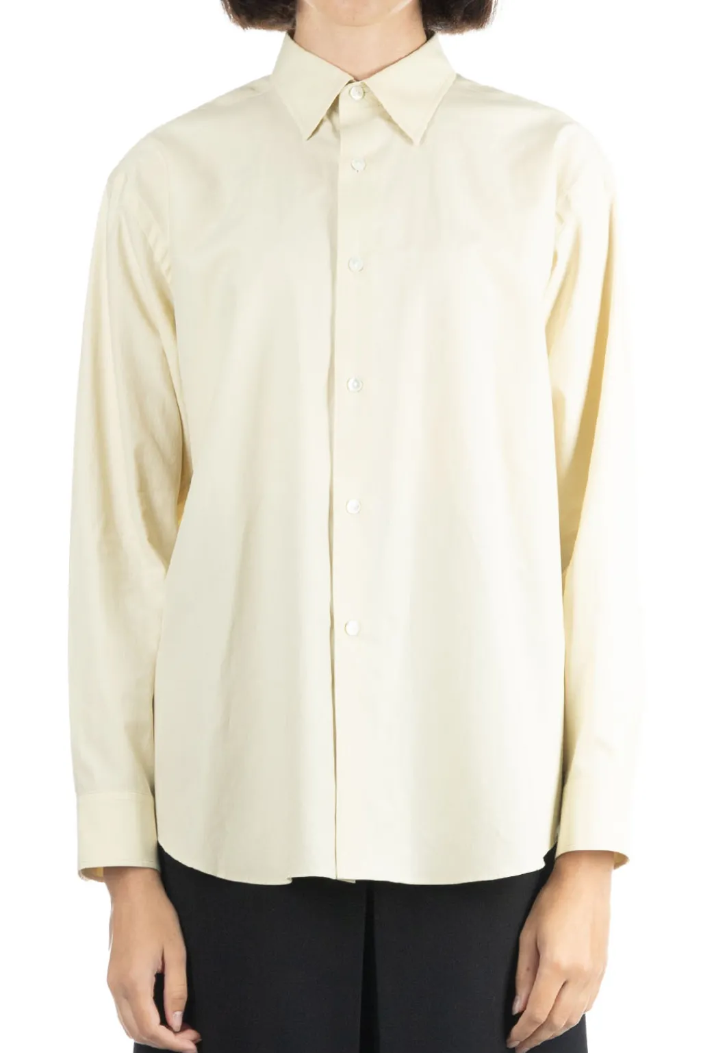 Online AURALEE WASHED FINX TWILL SHIRT - Light Beige