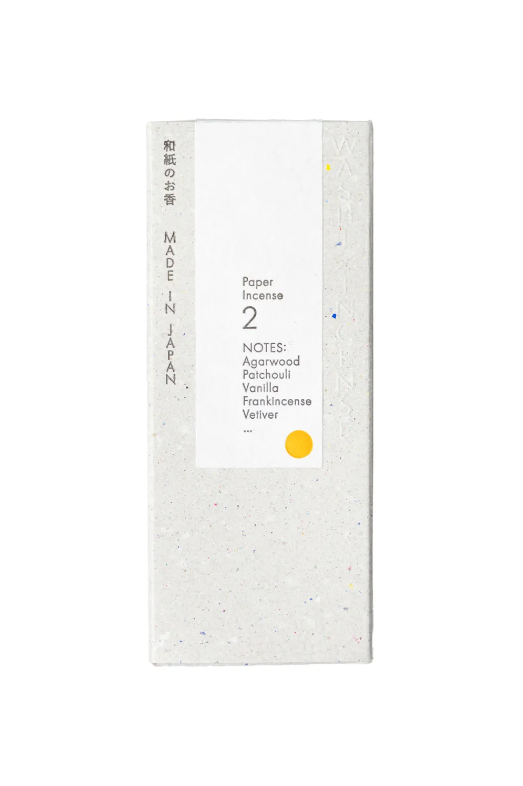 Hot Ha Ko Incense Washi Incense #2 - Agarwood