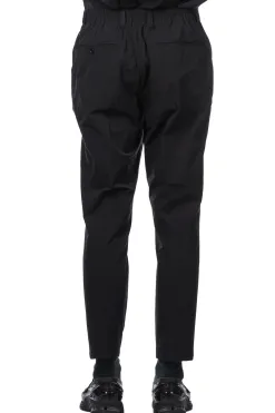 Outlet SOPHNET 4Way Stretch Shirring Slim Fit Slacks - Black