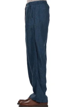 Sale OrSlow Wide Fit New Yorker - Indigo Check