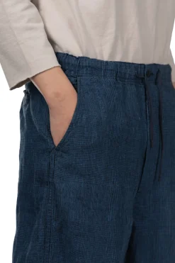 Sale OrSlow Wide Fit New Yorker - Indigo Check