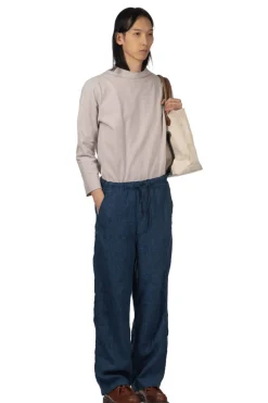 Sale OrSlow Wide Fit New Yorker - Indigo Check