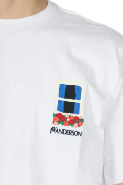 Outlet JW Anderson Window Embroidery T Shirt