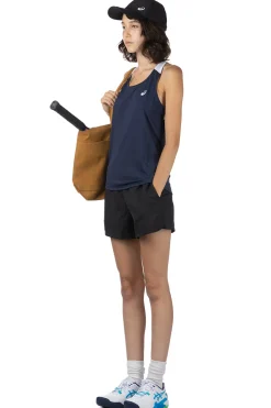 Hot Asics Women Court Tank - Midnight x Brilliant White